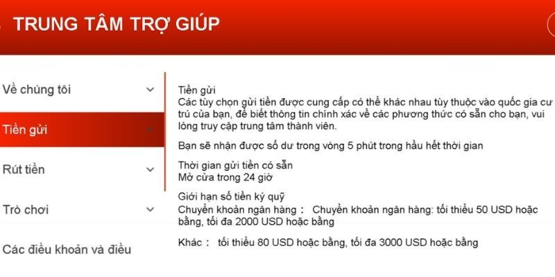 Những lưu ý cần đặc biệt quan tâm tới khi nạp - rút tại Good88